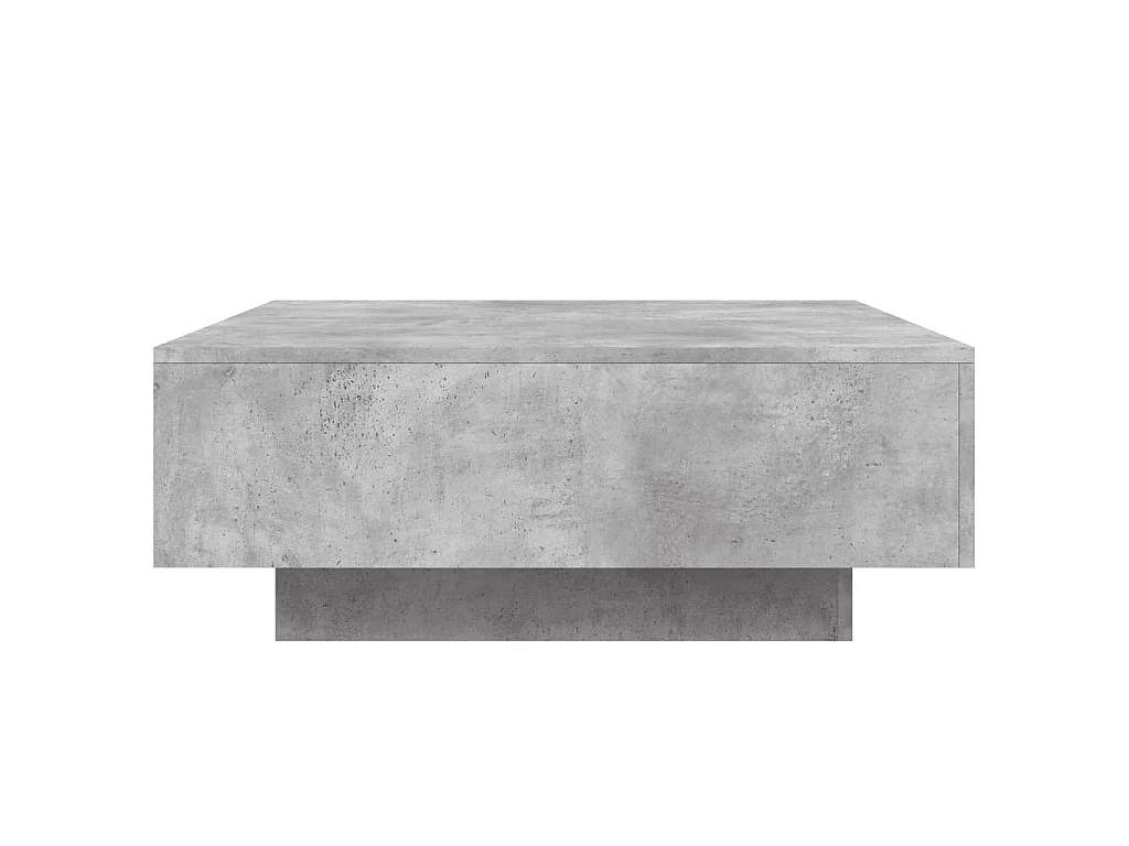 Couchtisch Betongrau 80x80x31 cm Holzwerkstoff