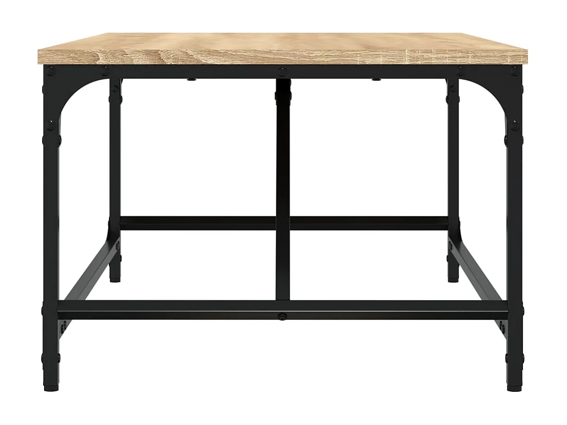 Table basse chêne sonoma 75x50x35 cm bois d'ingénierie