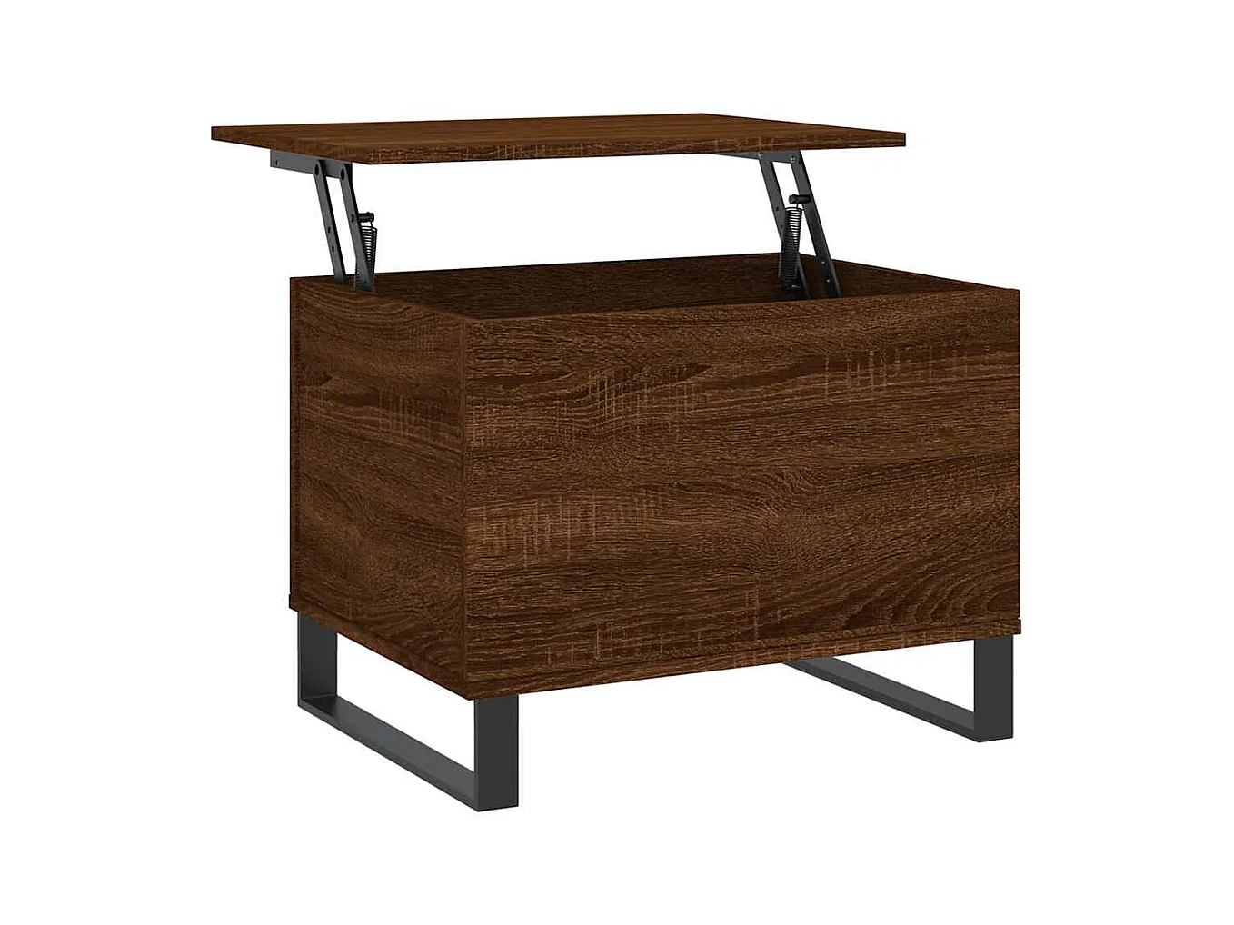 Table basse Chêne marron 60x44,5x45 cm Bois d'ingénierie