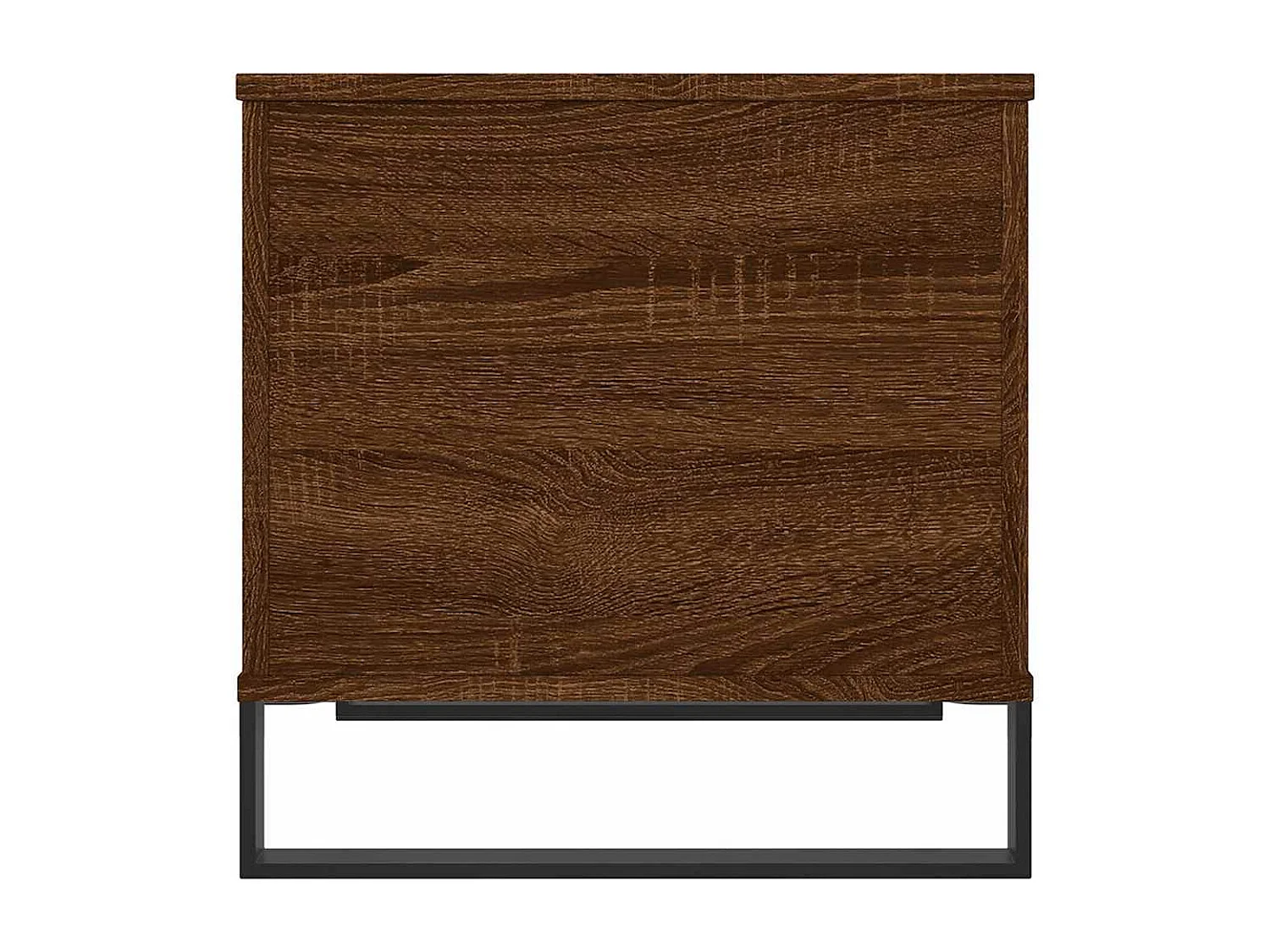 Salontafel 60x44,5x45 cm bewerkt hout bruin eikenkleur