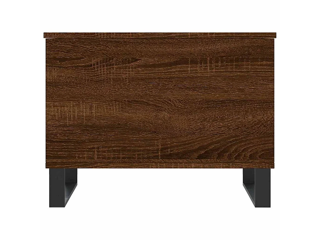 Table basse Chêne marron 60x44,5x45 cm Bois d'ingénierie