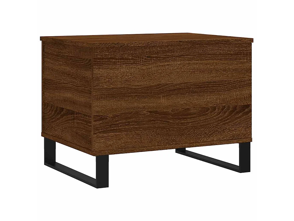 Table basse Chêne marron 60x44,5x45 cm Bois d'ingénierie