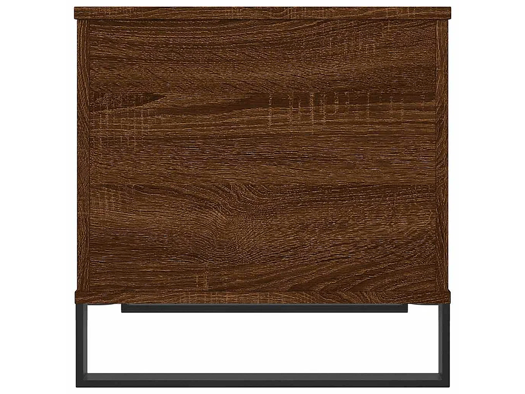 Table basse Chêne marron 60x44,5x45 cm Bois d'ingénierie