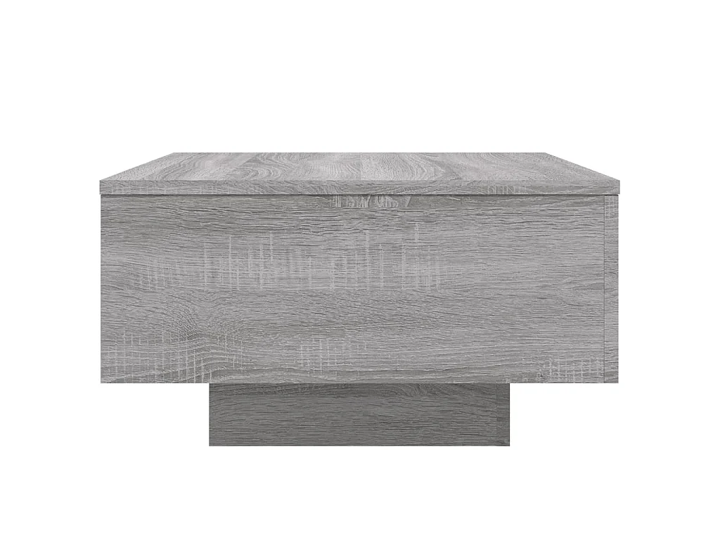 Mesa de centro 55x55x31 cm derivados de madeira cinzento sonoma