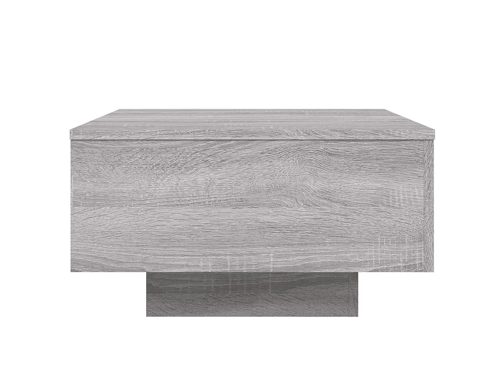 Mesa de centro 55x55x31 cm derivados de madeira cinzento sonoma