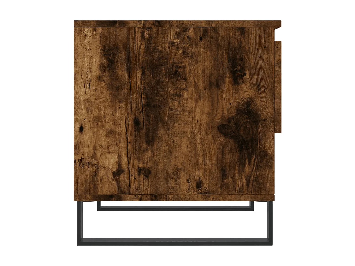 Tavolino da Salotto Rovere Fumo 50x46x50cm in Legno Multistrato