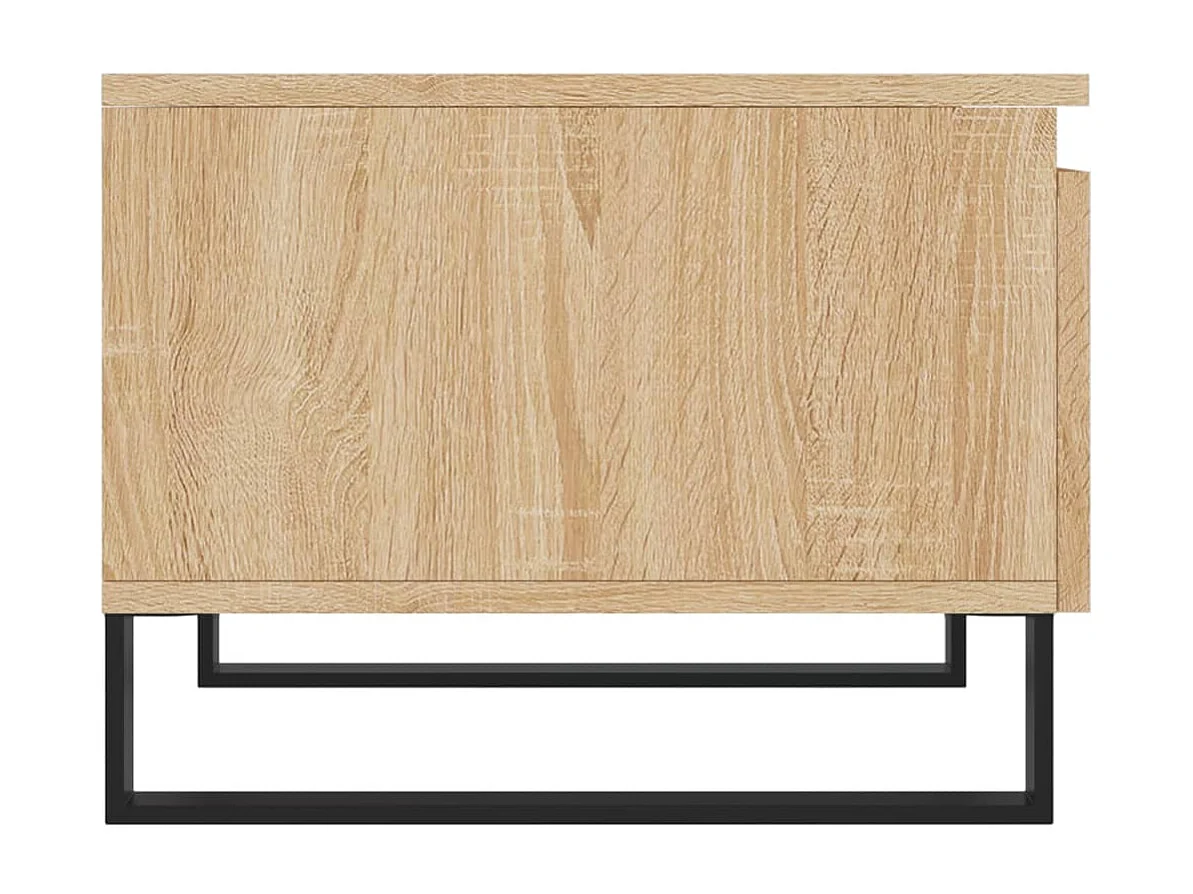 Mesa de centro 50x46x35 cm derivados de madeira carvalho sonoma