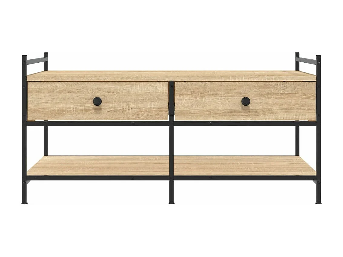 Couchtisch Sonoma-Eiche 99x50x50 cm Holzwerkstoff