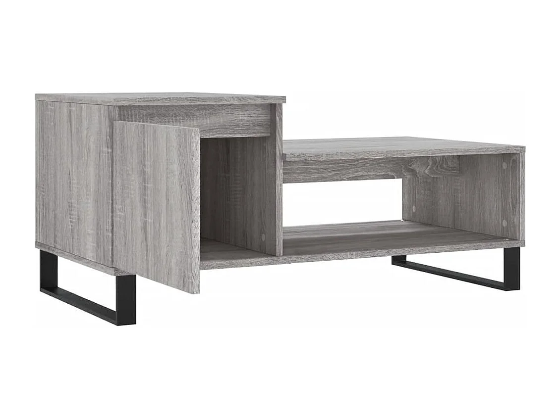 Couchtisch Grau Sonoma 100x50x45 cm Holzwerkstoff