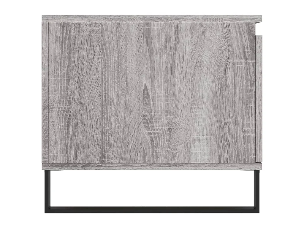 Table basse Sonoma gris 100x50x45 cm Bois d'ingénierie