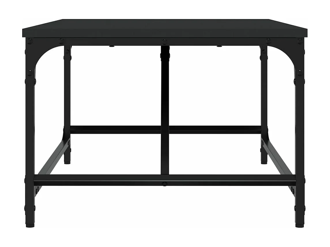 Couchtisch Schwarz 75x50x35 cm Holzwerkstoff