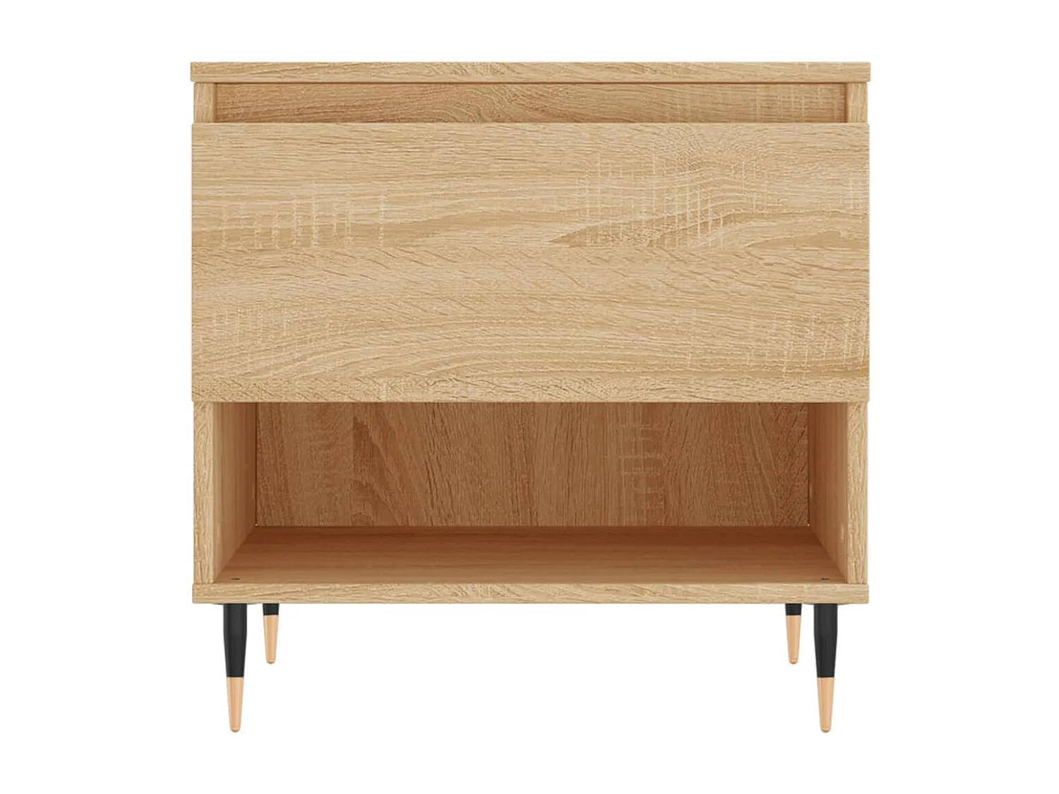 Table basse chêne sonoma 50x46x50 cm bois d'ingénierie