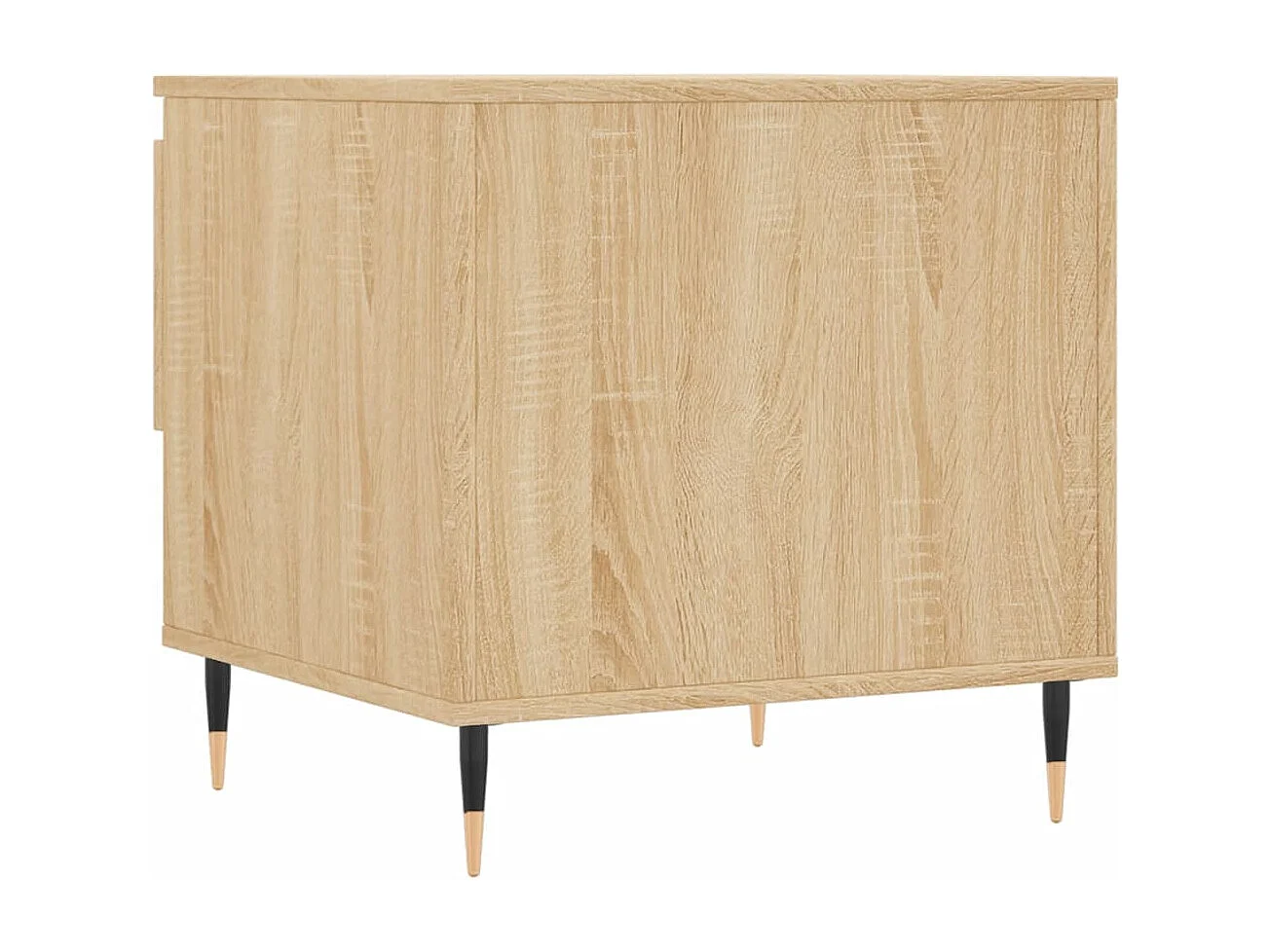 Table basse chêne sonoma 50x46x50 cm bois d'ingénierie