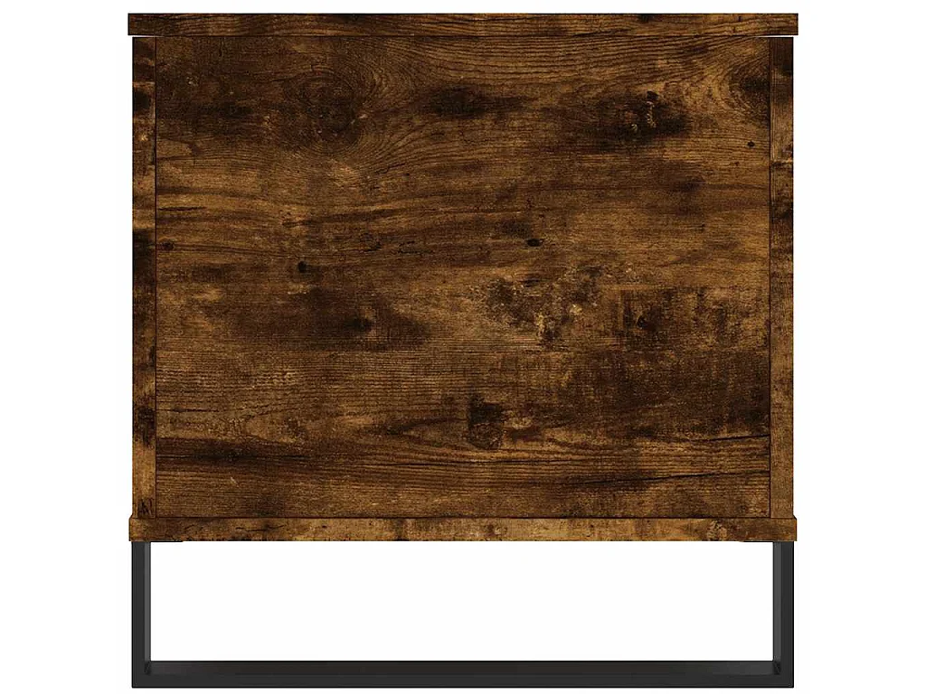 Salontafel 90x44,5x45 cm bewerkt hout gerookt eikenkleurig