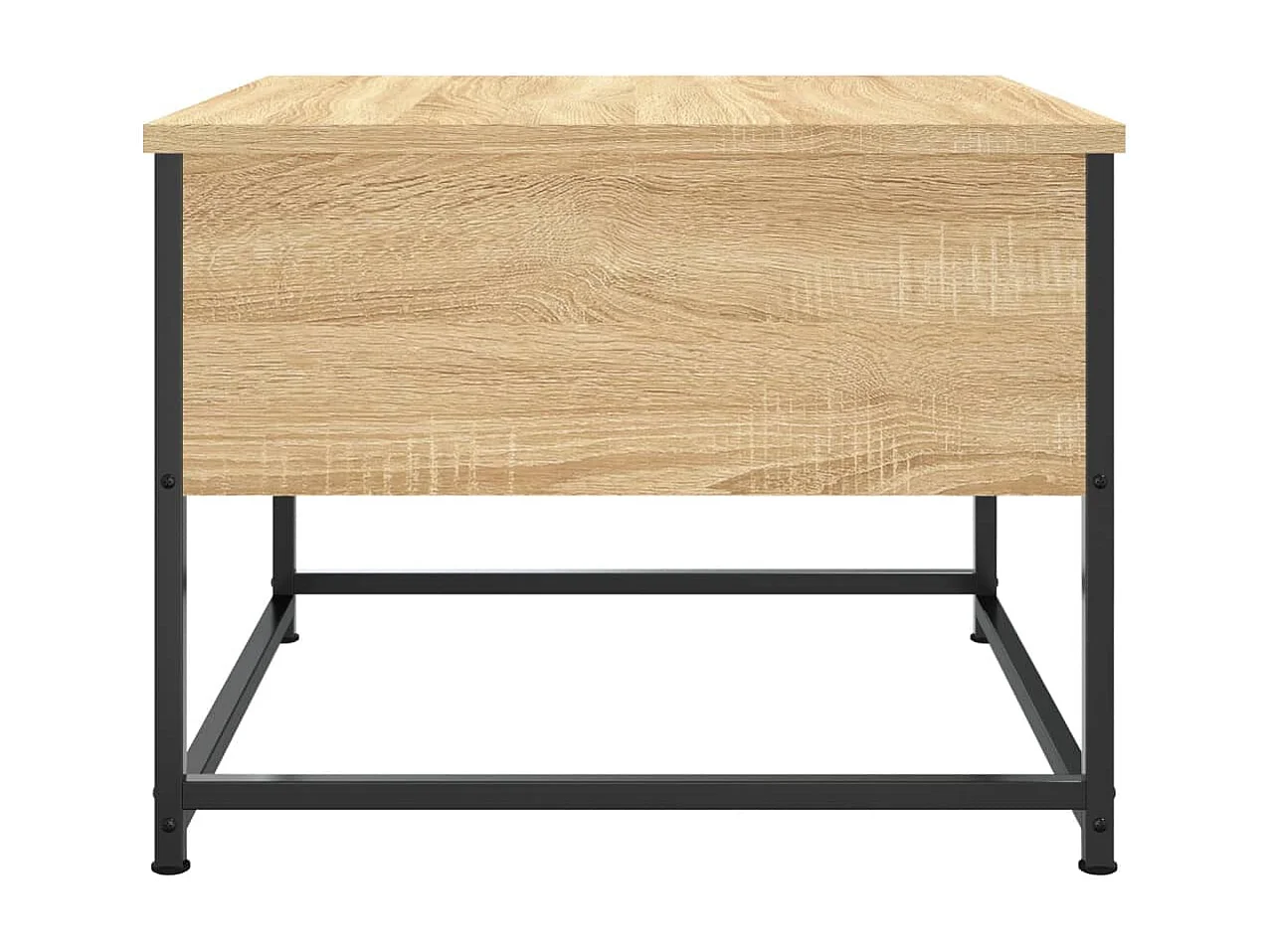 Mesa de centro 51x51x40 cm derivados de madeira carvalho sonoma