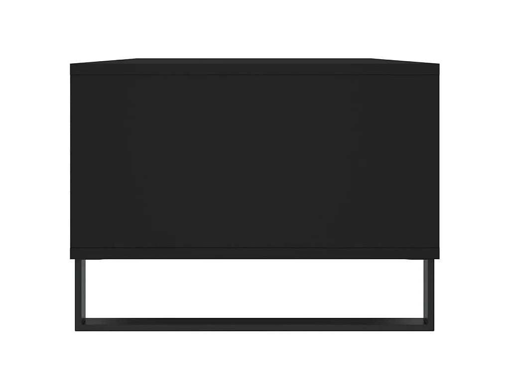 Couchtisch Schwarz 90x50x36,5 cm Holzwerkstoff