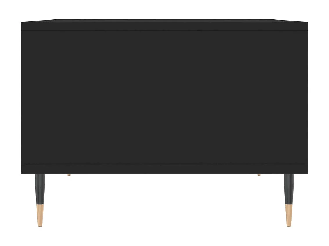 Couchtisch Schwarz 60x50x36,5 cm Holzwerkstoff