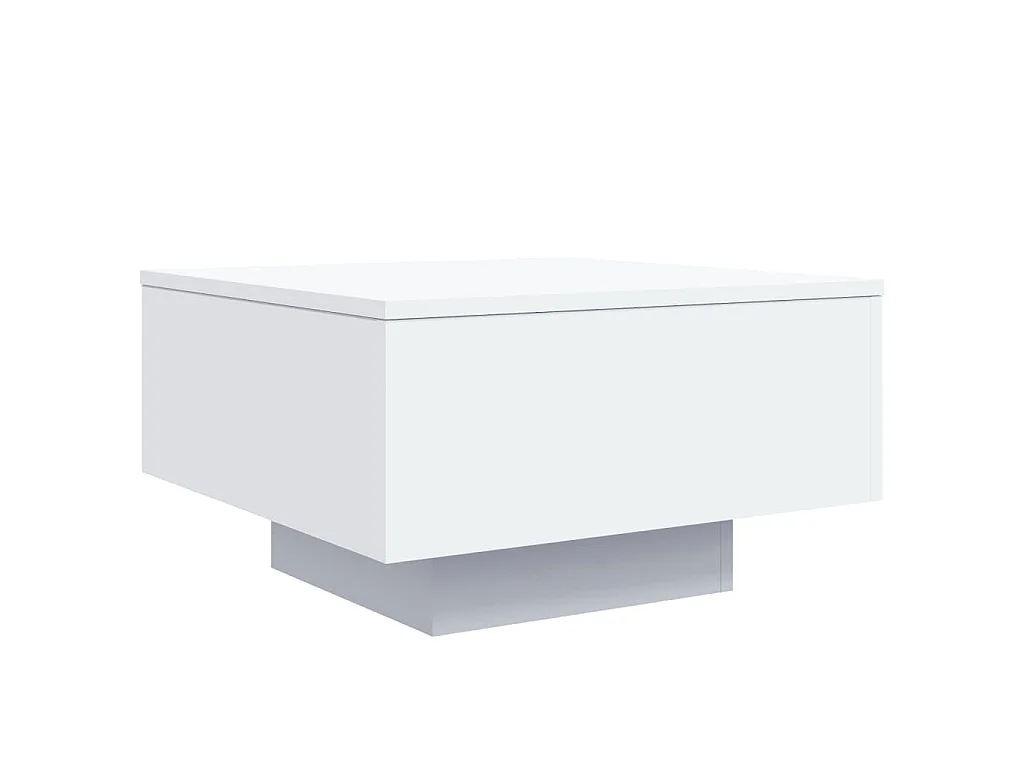 Mesa de centro 55x55x31 cm derivados de madeira branco