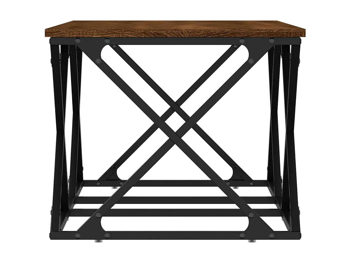 Couchtisch Braun Eichen-Optik 100x49x40 cm Holzwerkstoff