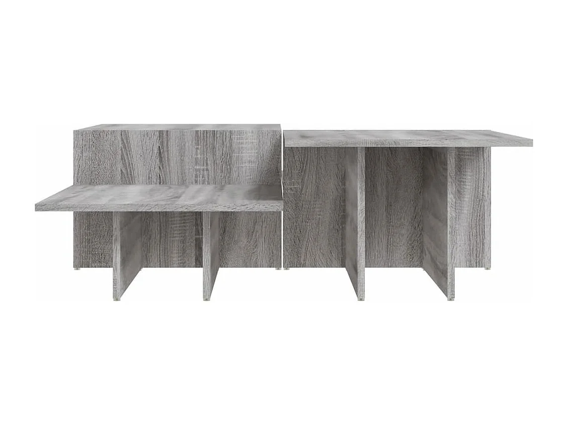 Couchtische 2 Stk. Grau Sonoma Holzwerkstoff