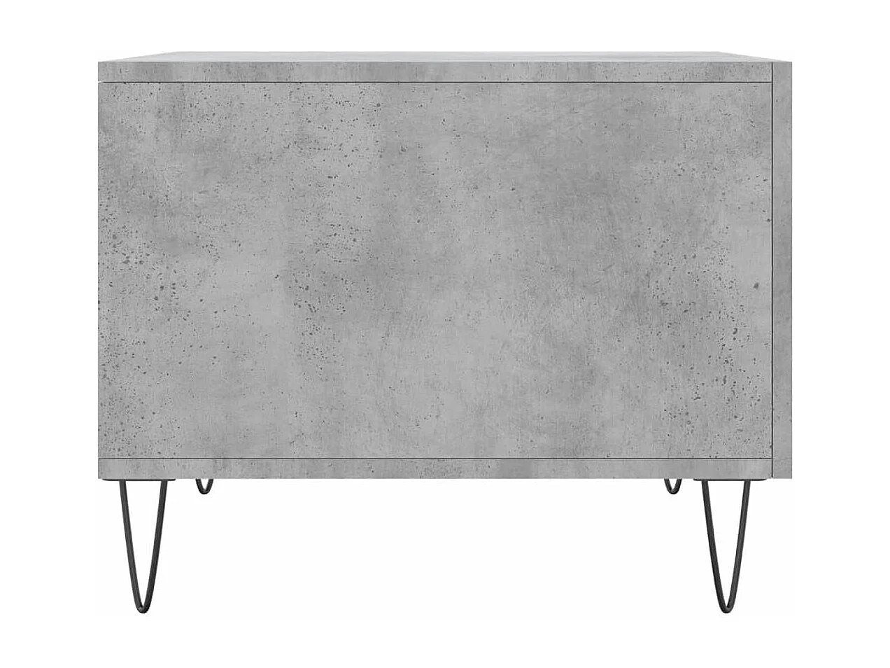 Tables basses 2 pcs gris béton 50x50x40 cm bois d'ingénierie