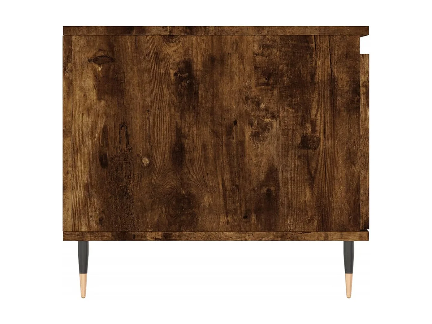 Mesa de centro madera contrachapada roble ahumado 100x50x45 cm