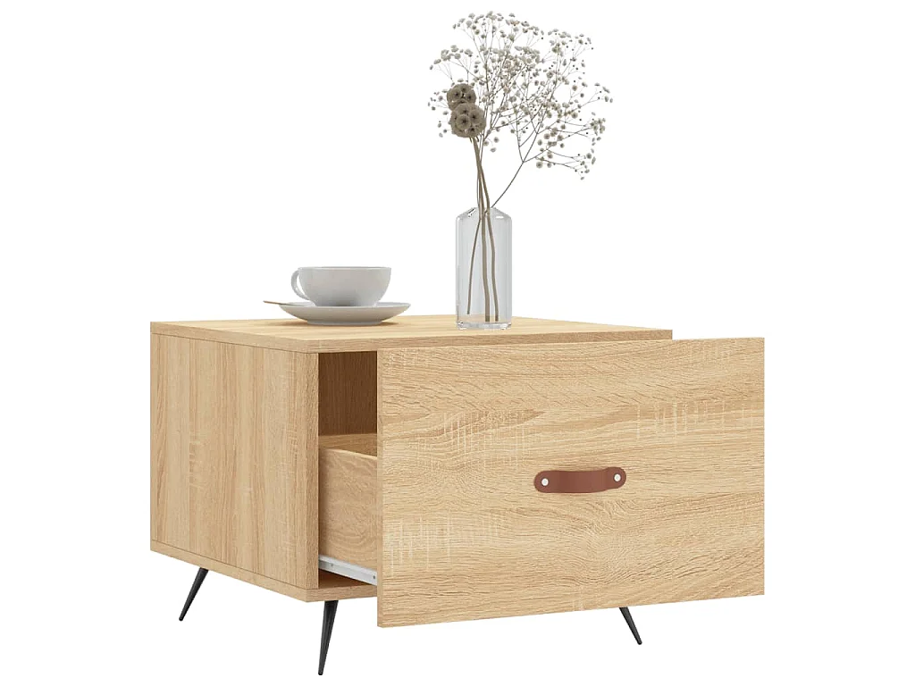 Couchtische 2 Stk. Sonoma-Eiche 50x50x40 cm Holzwerkstoff