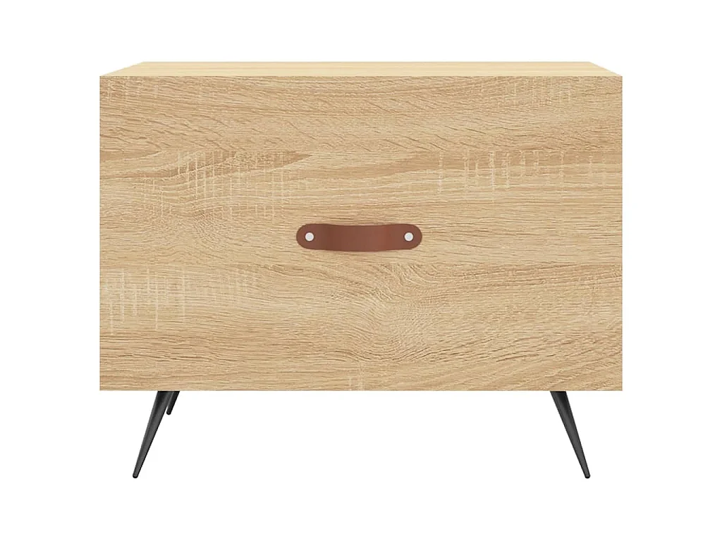 Couchtische 2 Stk. Sonoma-Eiche 50x50x40 cm Holzwerkstoff