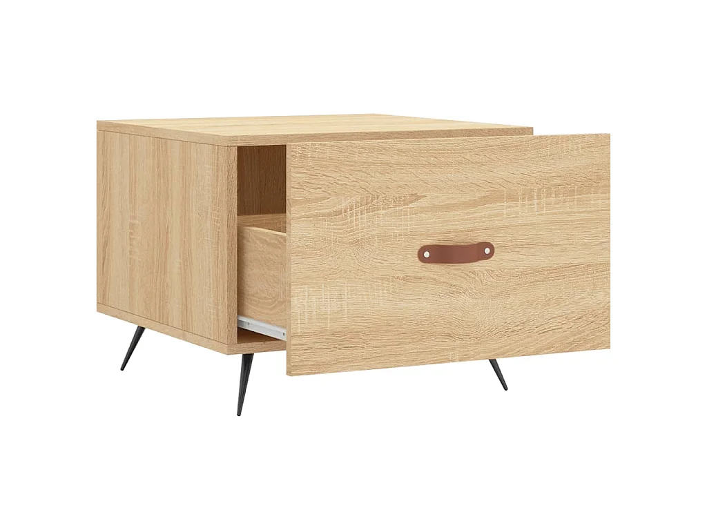 Couchtische 2 Stk. Sonoma-Eiche 50x50x40 cm Holzwerkstoff