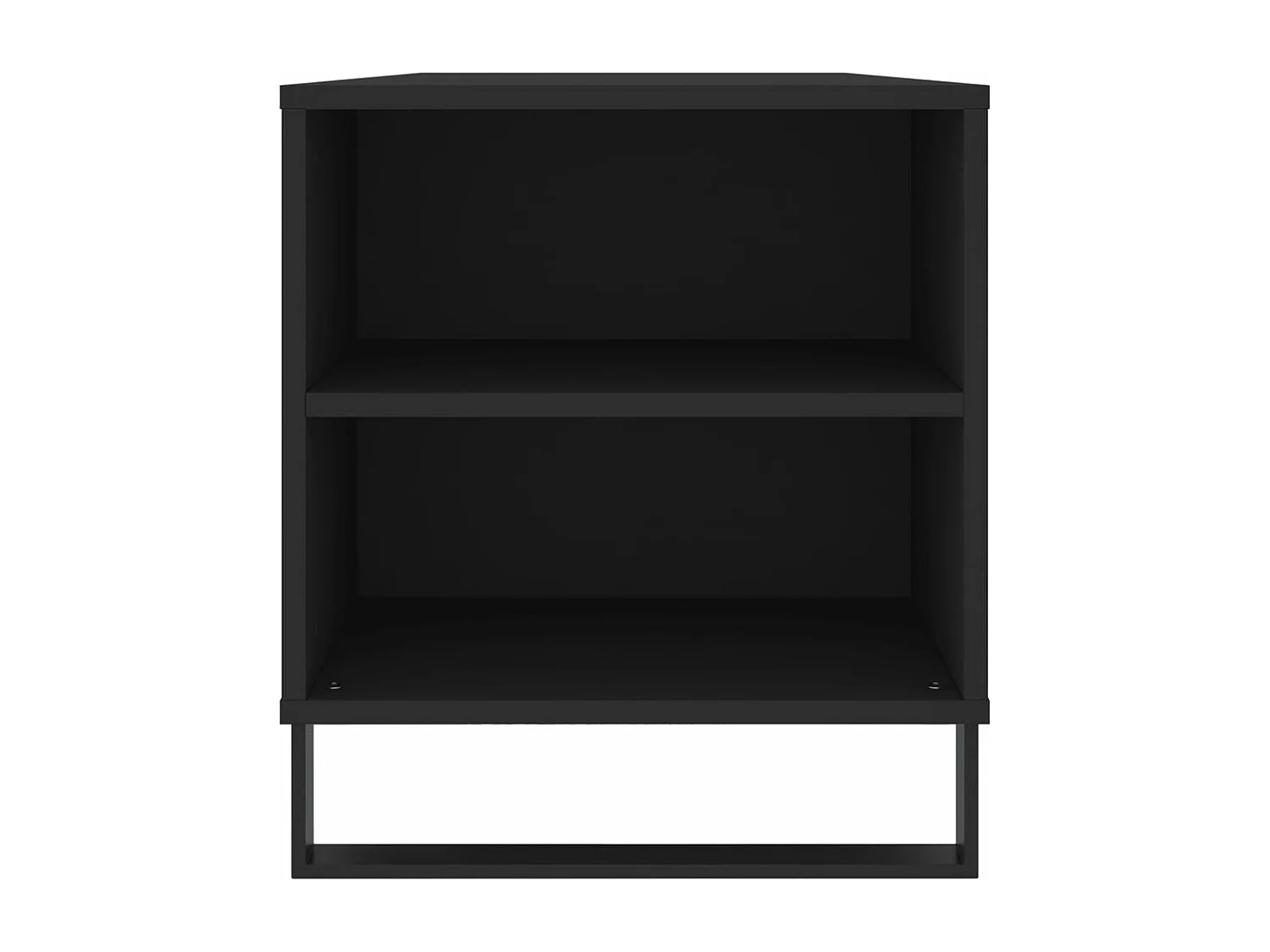 Salontafel 102x44,5x50 cm bewerkt hout zwart