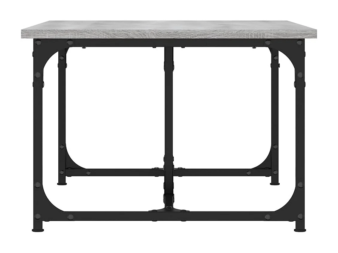 Table basse Sonoma gris 90x50x35 cm Bois d'ingénierie