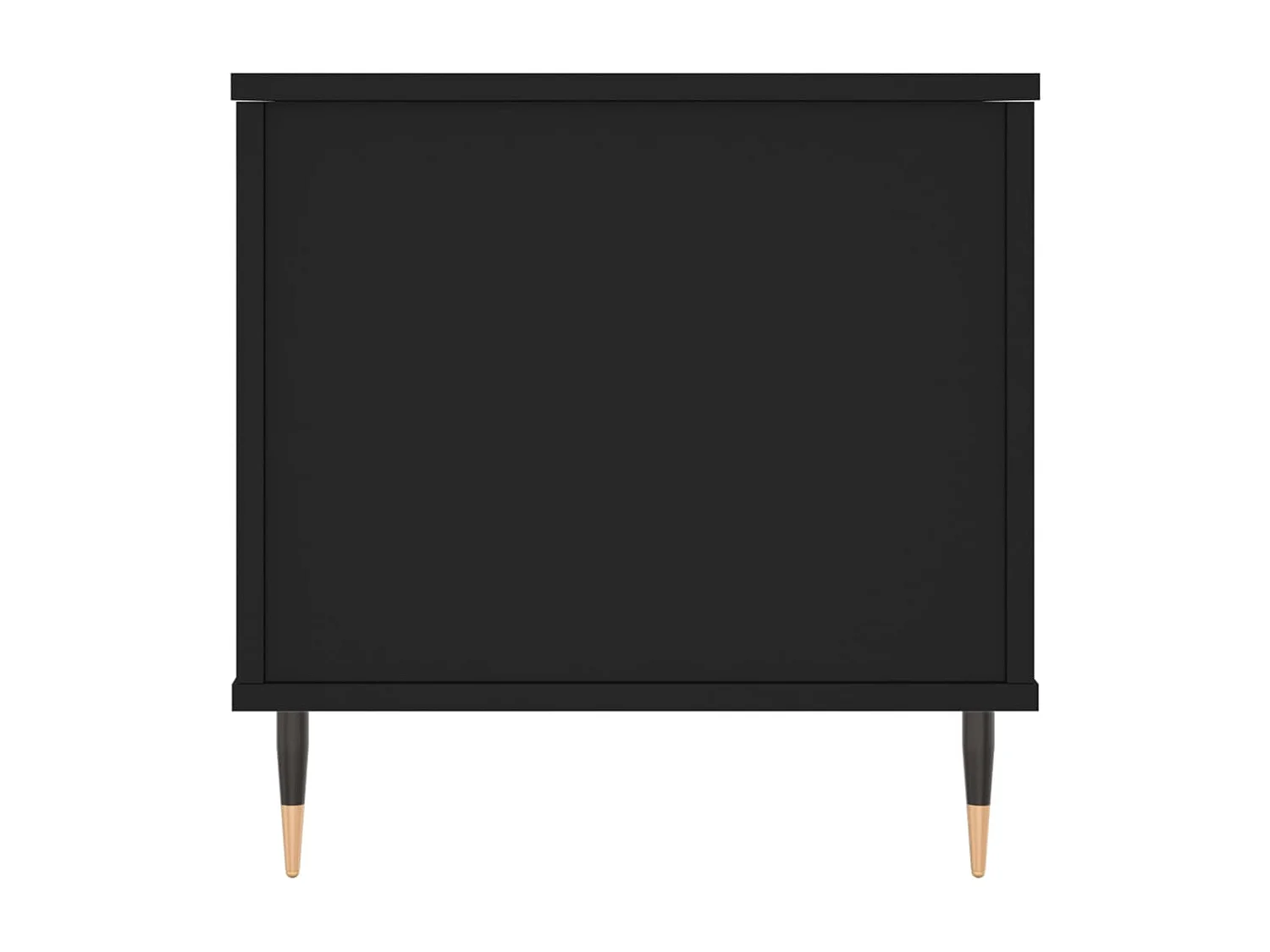 Couchtisch Schwarz 90x44,5x45 cm Holzwerkstoff