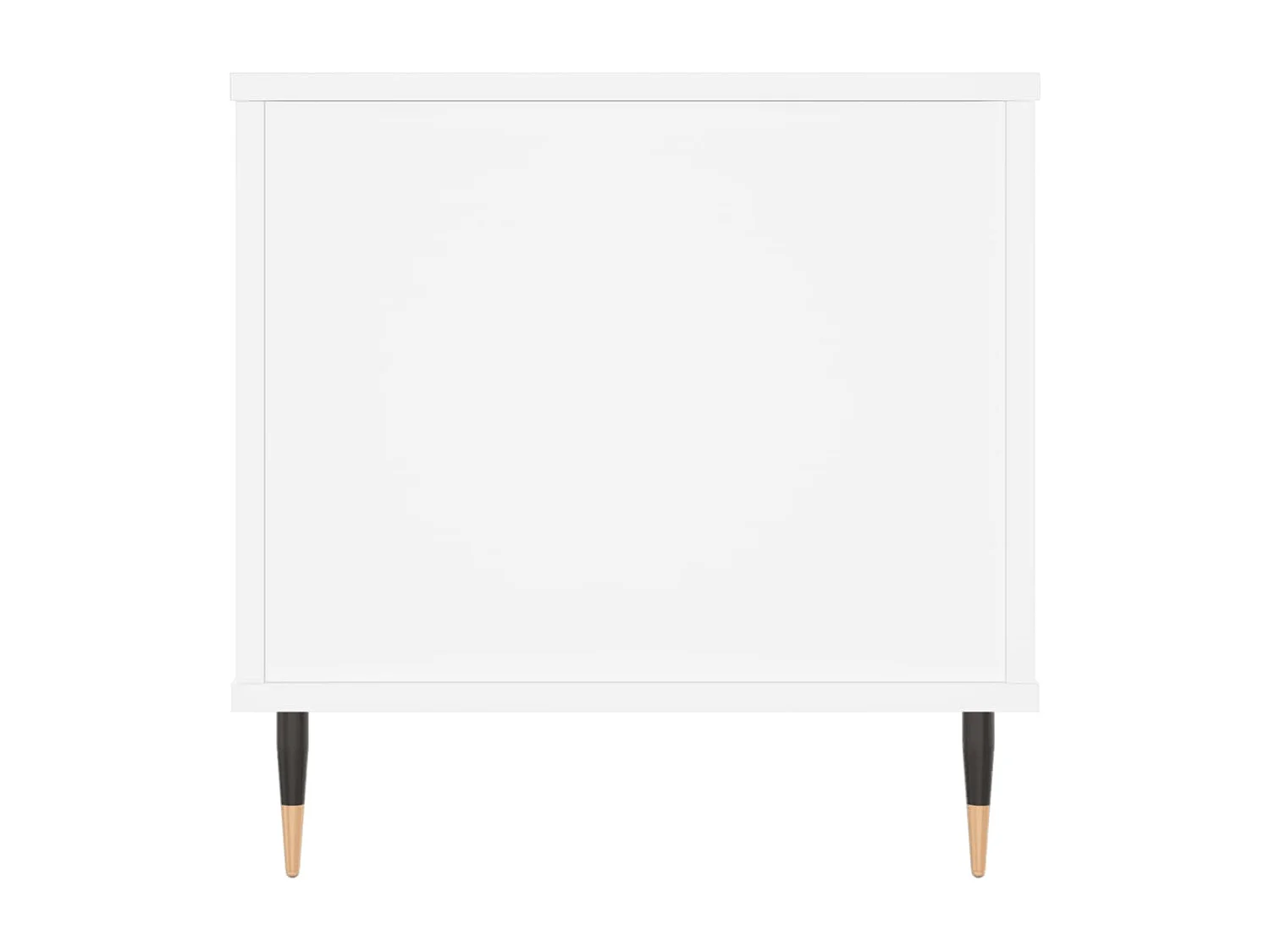 Salontafel 90x44,5x45 cm bewerkt hout wit