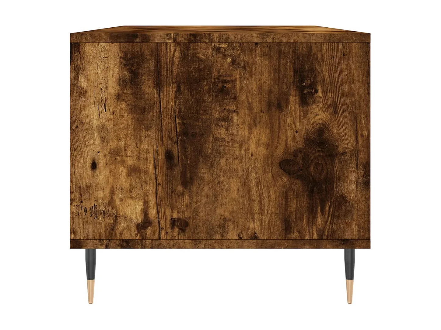Salontafel 90x49x45 cm bewerkt hout gerookt eikenkleurig