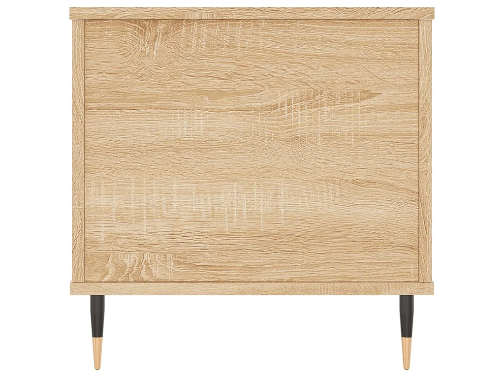 Salontafel 90x44,5x45 cm bewerkt hout sonoma eikenkleurig