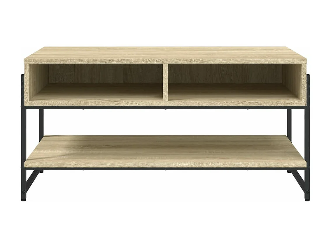 Tavolino da Salotto Rovere Sonoma 90x50x45 cm Legno Multistrato