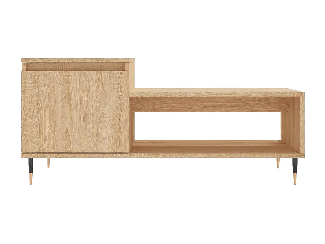 Couchtisch Sonoma-Eiche 100x50x45 cm Holzwerkstoff