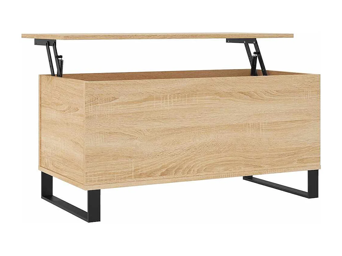Couchtisch Sonoma-Eiche 90x44,5x45 cm Holzwerkstoff