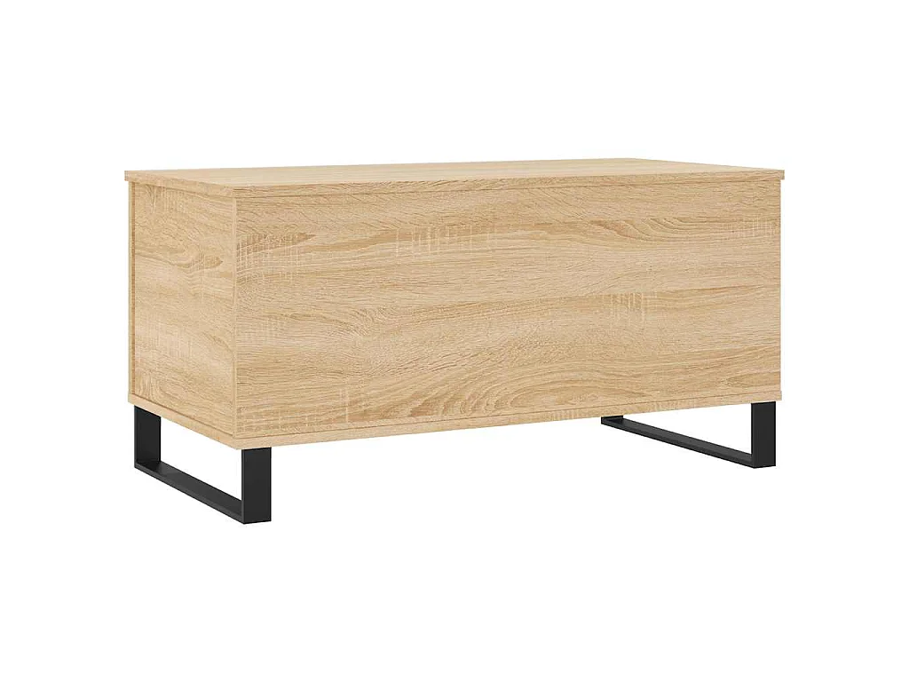 Table basse Chêne sonoma 90x44,5x45 cm Bois d'ingénierie