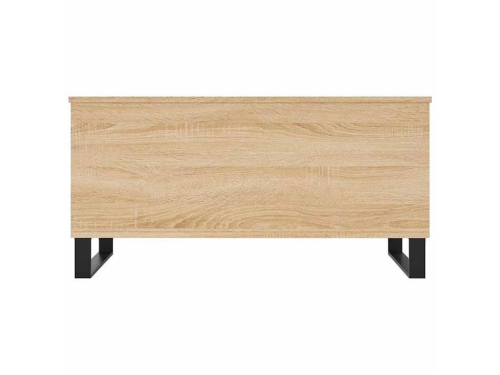 Table basse Chêne sonoma 90x44,5x45 cm Bois d'ingénierie