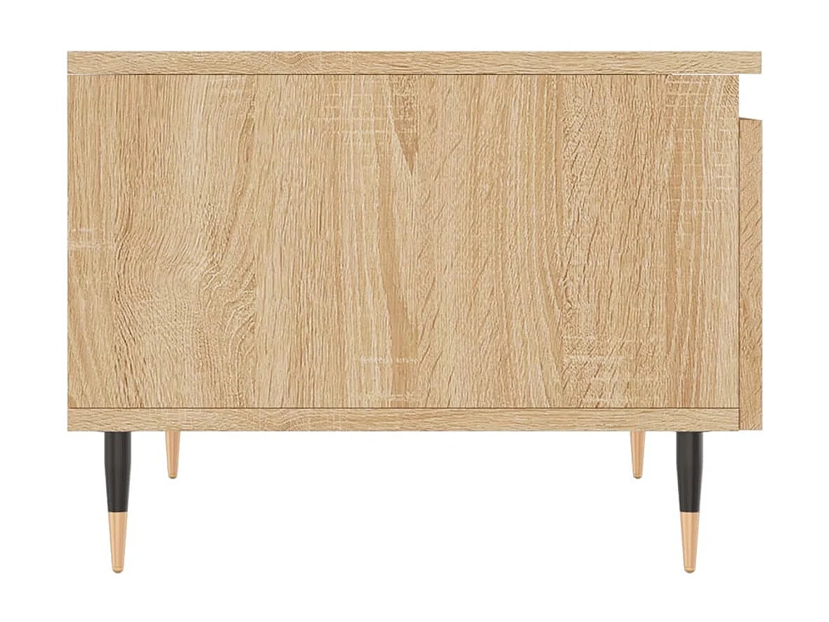Tavolini Salotto 2pz Rovere Sonoma 50x46x35cm Legno Multistrato