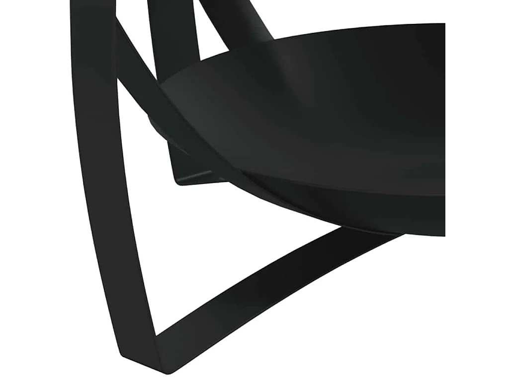Tavolino da Salotto Ø68x43 cm in Legno Massello di Acacia