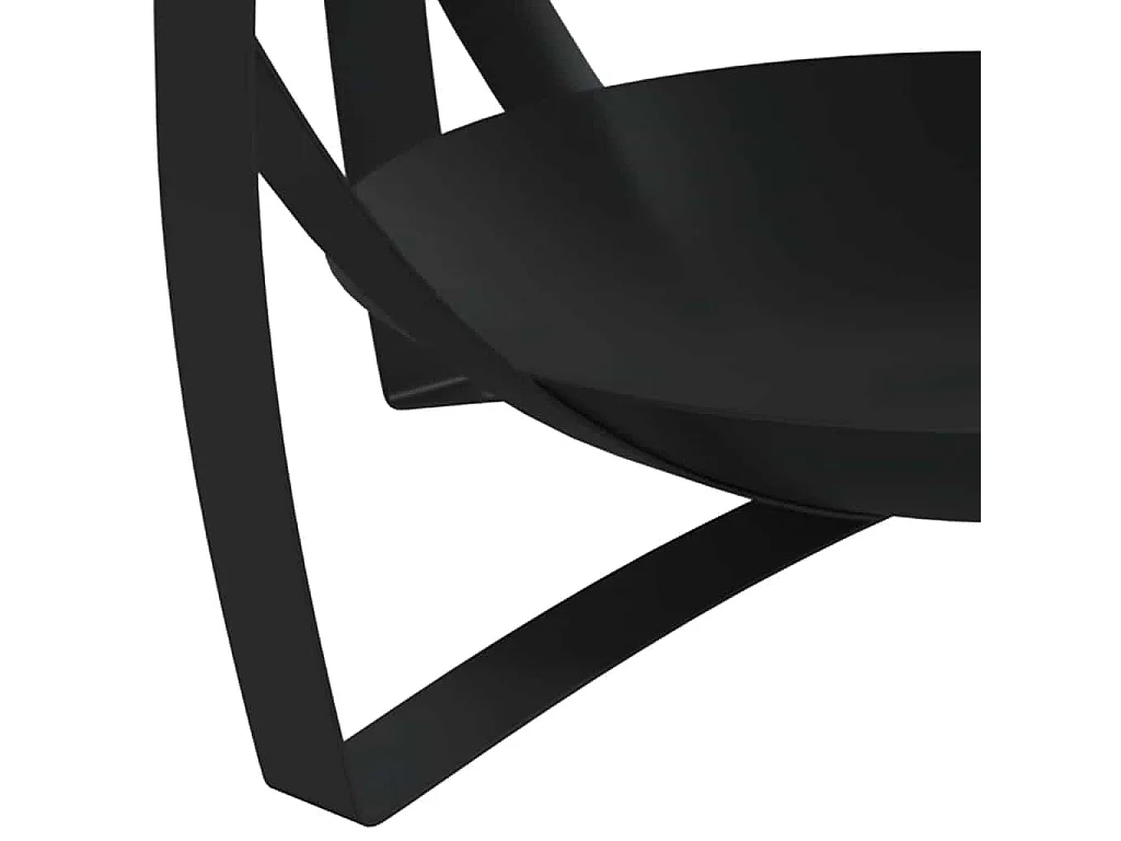 Tavolino da Salotto Ø68x43 cm in Legno Massello di Acacia