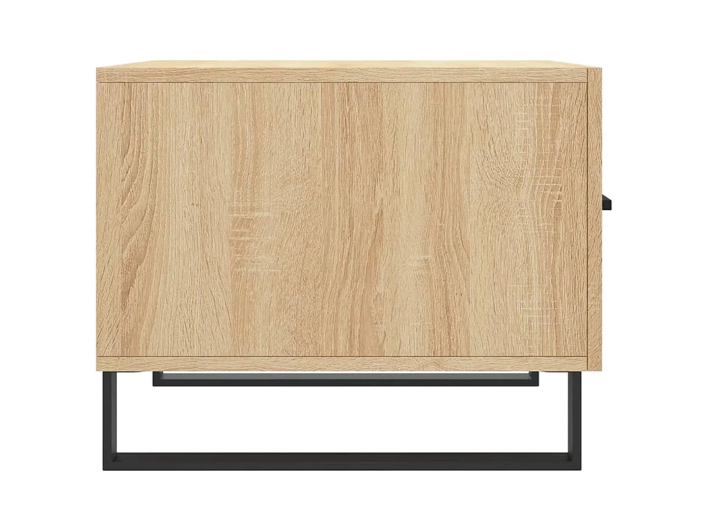 Tavolini Salotto 2pz Rovere Sonoma 50x50x40cm Legno Multistrato