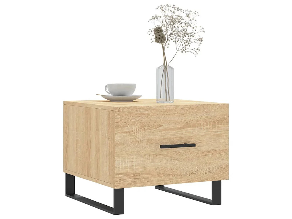 Couchtische 2 Stk. Sonoma-Eiche 50x50x40 cm Holzwerkstoff