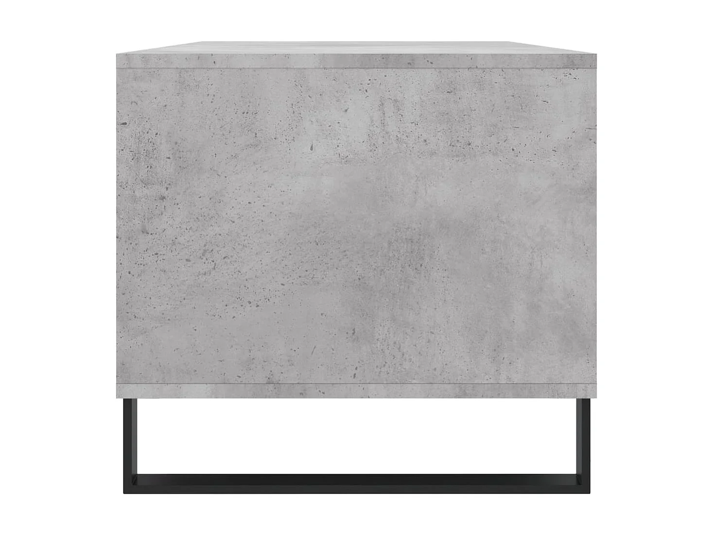 Table basse Gris béton 90x49x45 cm Bois d'ingénierie