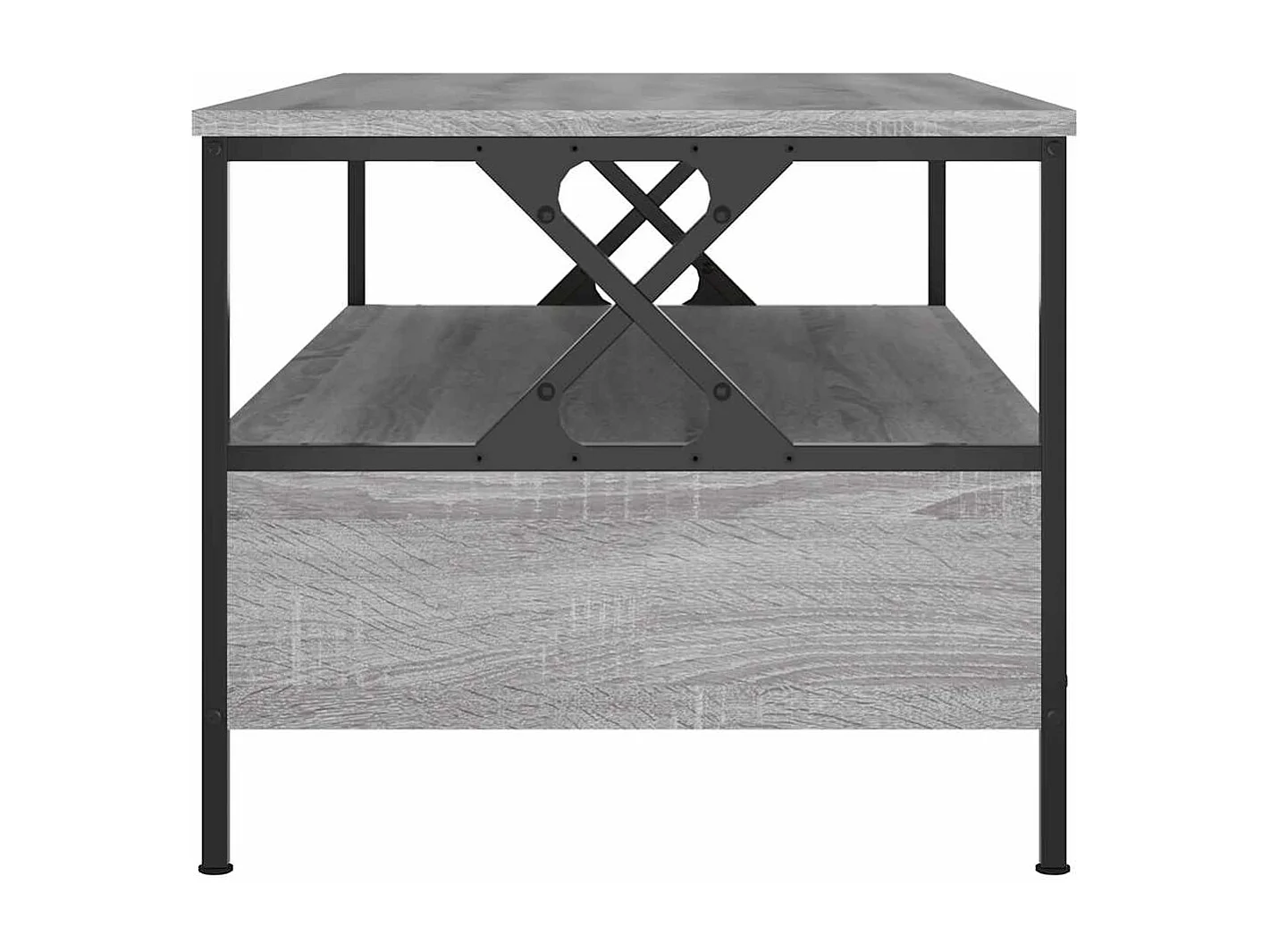 Couchtisch Grau Sonoma 100x51x45 cm Holzwerkstoff