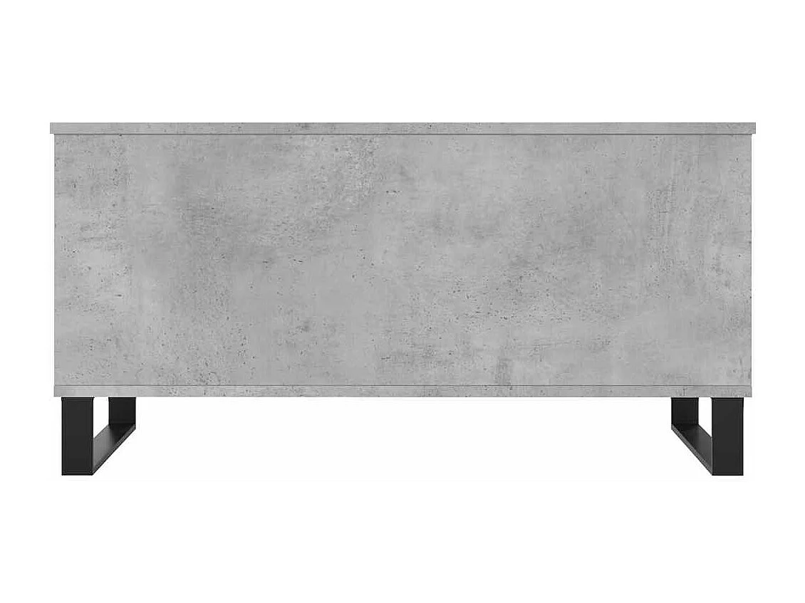 Couchtisch Betongrau 90x44,5x45 cm Holzwerkstoff