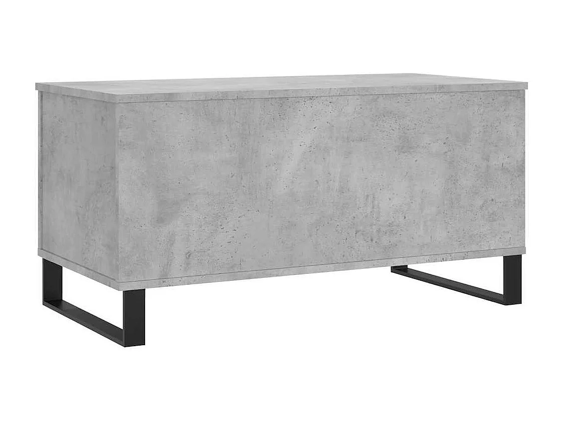 Couchtisch Betongrau 90x44,5x45 cm Holzwerkstoff