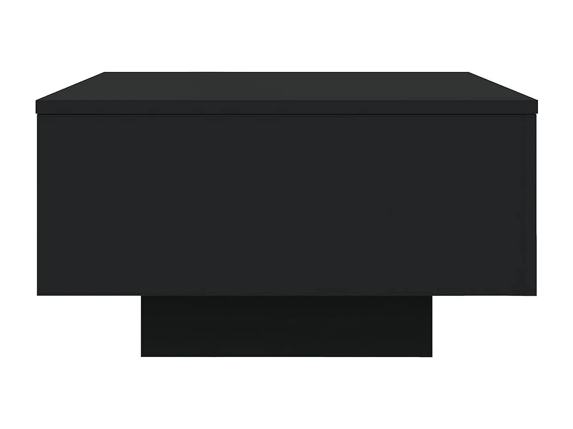 Couchtisch Schwarz 55x55x31 cm Holzwerkstoff